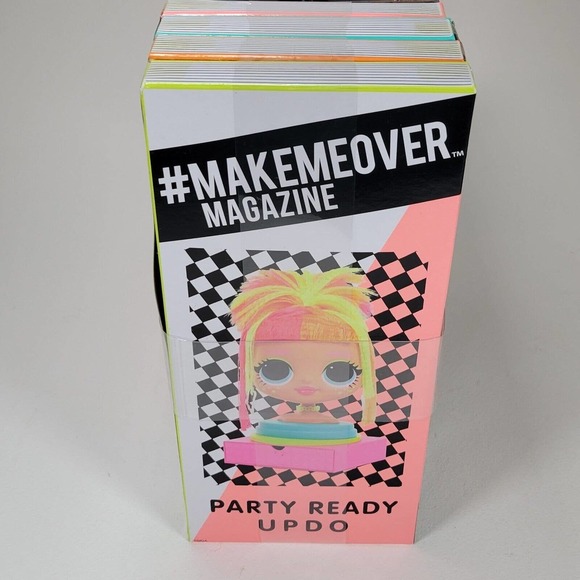 LOL Surprise OMG Styling Head Neonlicious Neon QT Big Sis 30 Surprises NIB! - Picture 5 of 9